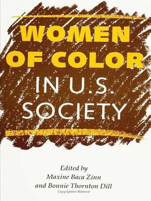 cover image of Women of Color in U.S. Society